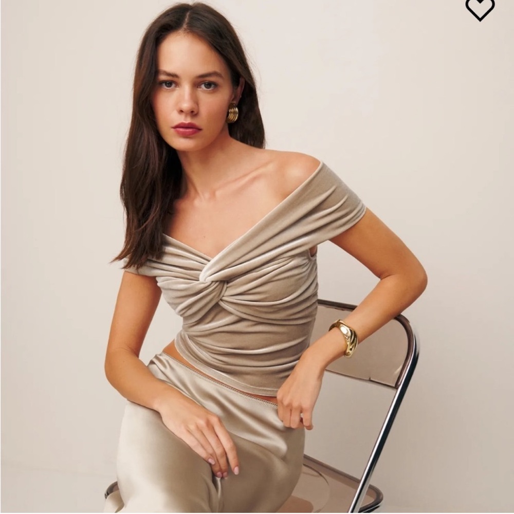 Reformation | Ezlynn Knit Top Size Medium
